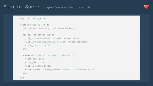 RubySnack 03: Testing Devise with factory_girl_rails and ffaker смотреть онлайн