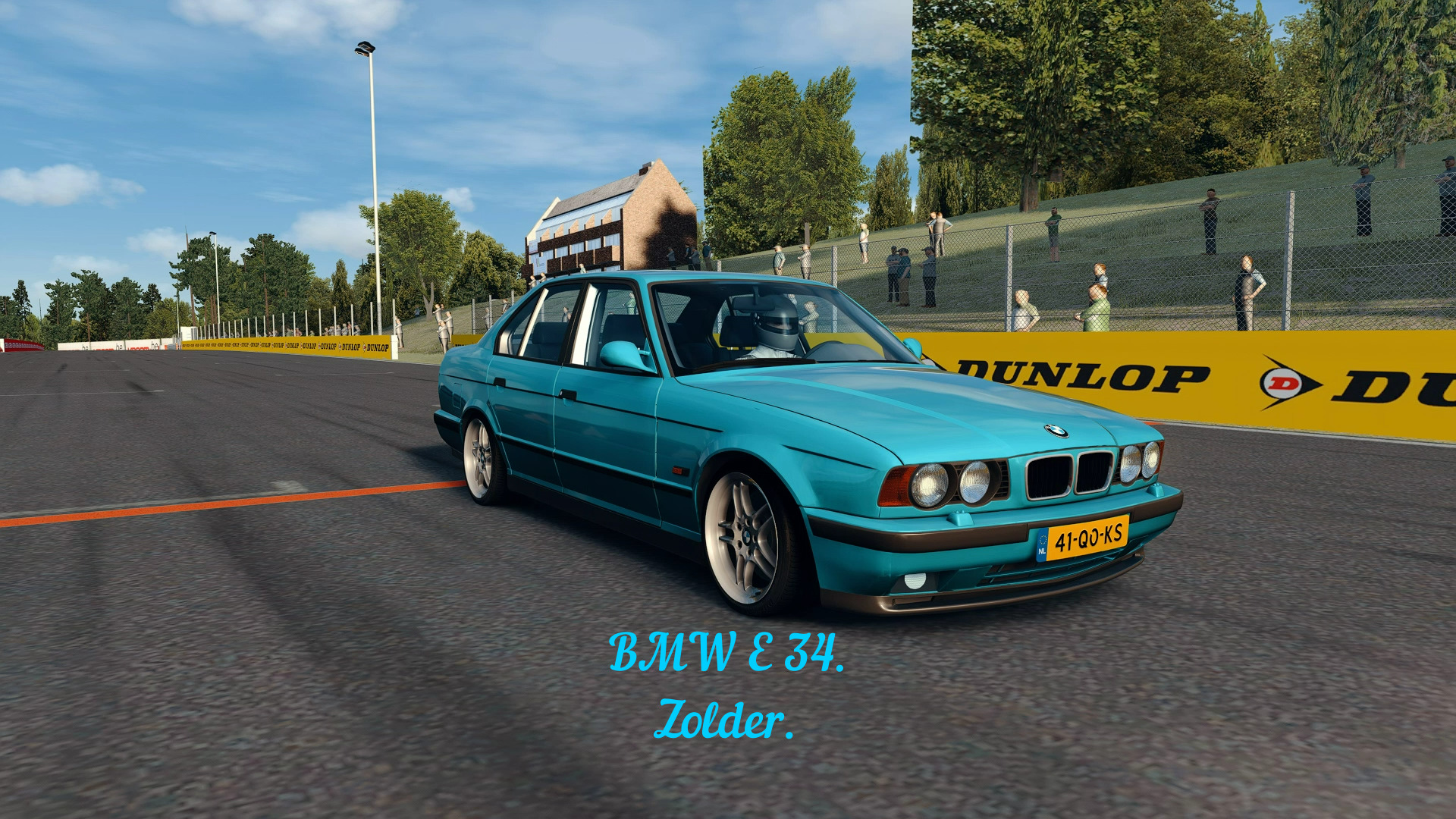 BMW E34 - Zolder | Assetto Corsa. смотреть онлайн