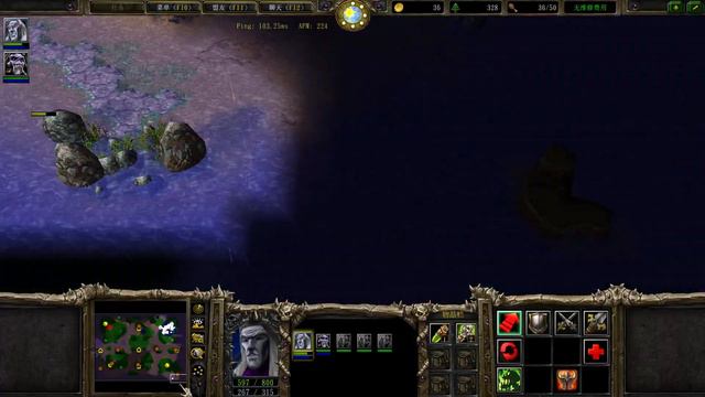[Nuclear Bomb] Warcraft III 1v1 vs Lv.32 Night Elf Netease 1.31 魔兽争霸3 网易对战平台 смотреть онлайн