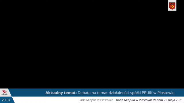 XXXVIII Sesja Rady Miejskiej w Piastowie w dniu 25 maja 2021 r. смотреть онлайн