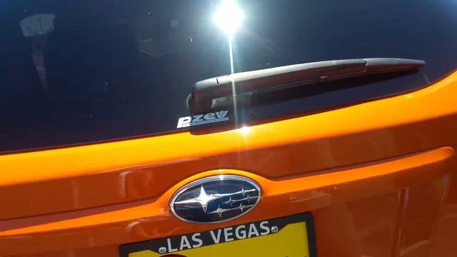 2013 Subaru XV Crosstrek 2.0i Premium Back Half Interior