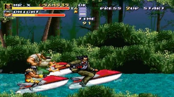 Streets of Rage Remake (v5.1) (PC) Route 2 (Mania) (Mr. X) Walkthrough