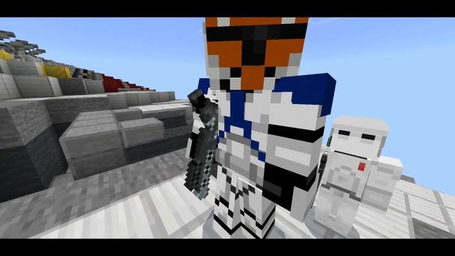 СОЛДАТЫ КЛОНЫ В MINECRAFT PE смотреть онлайн