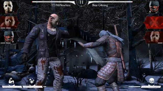 Mortal Kombat X Mobile - Jason VS Ronin Kenshi [HD/HQ; Android/iOS] смотреть онлайн