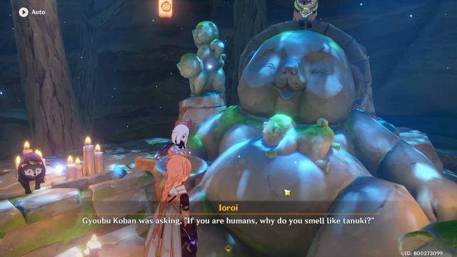 FIND THE 3 LITTLE TANUKI IN CHINJU FOREST смотреть онлайн