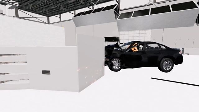 2011 Gavril Vertex small overlap crash test смотреть онлайн
