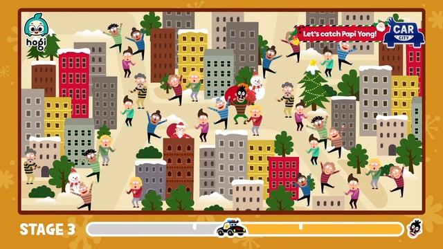 22 Давайте поймать папи Йонга! Рождественские Воры Pinkfong & Hogi Hogi Мини-Игра Играть с Хо смотреть онлайн