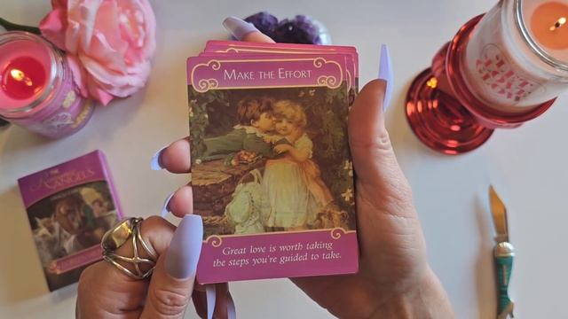 The Romance Angel's Oracle ? Finally Bought A Love Deck Review Flip Through Close Up смотреть онлайн