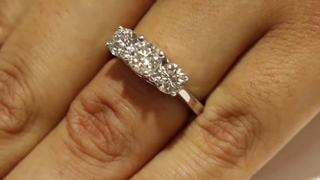 Past Present Future Round Diamond Ring смотреть онлайн