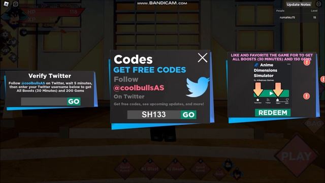 NEW UPDATE CODES [HALLOWEEN] ALL CODES! Anime Dimensions Simulator ROBLOX | 11 October 2022 смотреть онлайн
