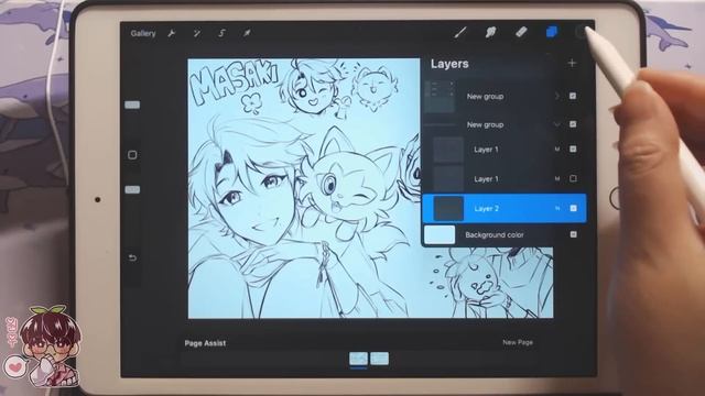 Sketch With Me! Lets make a "Sketchpage" смотреть онлайн