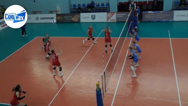 В Южно-Сахалинске проходит первенство России по волейболу среди женских команд высшей лиги «А» смотреть онлайн