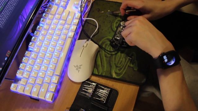 Razer DeathAdder Essential.Из простой в мышь с RGB подсветкой