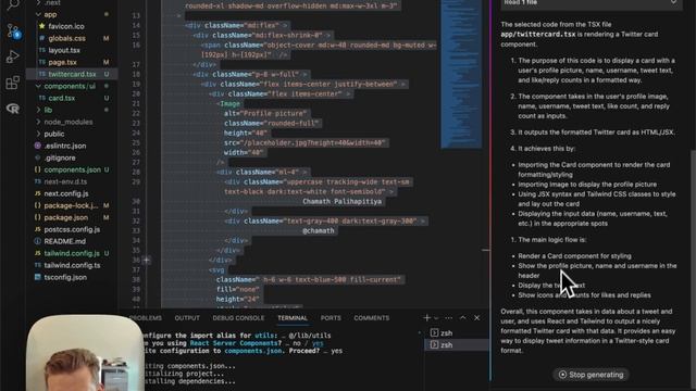 Adding Interactivity to v0.dev Components with Sourcegraph Cody смотреть онлайн