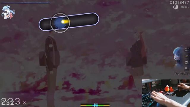 (osu!) nasuo* - Honey Jet Coaster (TV Size) | Shikimori's Not Just a Cutie Opening смотреть онлайн