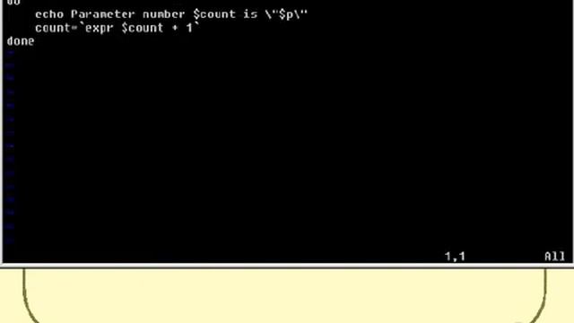 ▶ 09 Unix Shell Scripting Tutorial Command line Parameters Part 1 смотреть онлайн