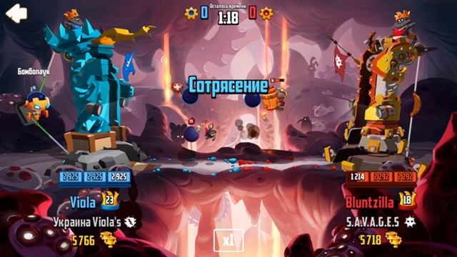 подборка ярких моментов | badland brawl game | видео подписчиков | ENG subtitles | смотреть онлайн
