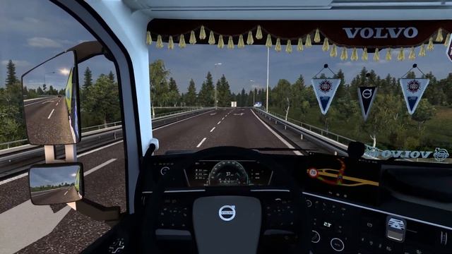 [ ETS2 1.46 ] Volvo FH 2020 540 | Gothenburg-Kalmar | ETS2 Mods смотреть онлайн