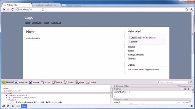 Profile Image Upload #3 Part 23 Register & Login PHP Tutorials смотреть онлайн