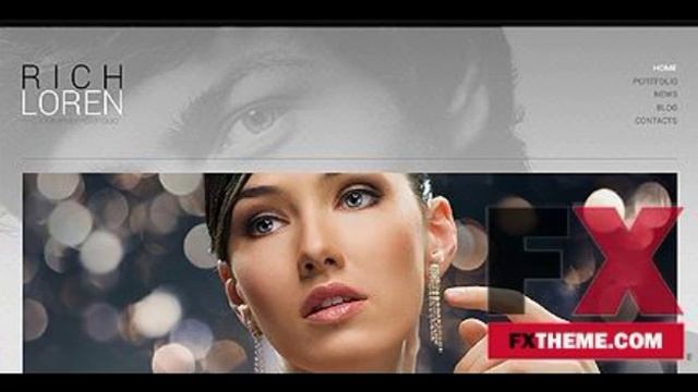 White Photographer Portfolio WordPress Theme by Ares Wor by Bob Trajan смотреть онлайн