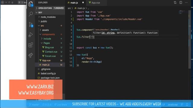 #22 Filters in vuejs | Vuejs Tutorial | Vuejs for beginners смотреть онлайн