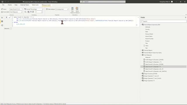 Power BI DAX: Percentage Calculations with DAX Functions and Operator смотреть онлайн
