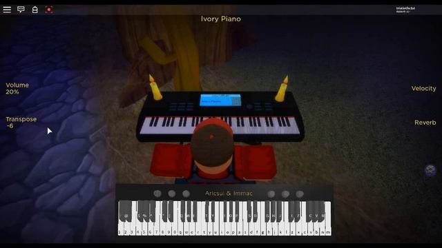 Chamber Of Reflection - Salad Days By: Mac DeMarco On A ROBLOX Piano.
