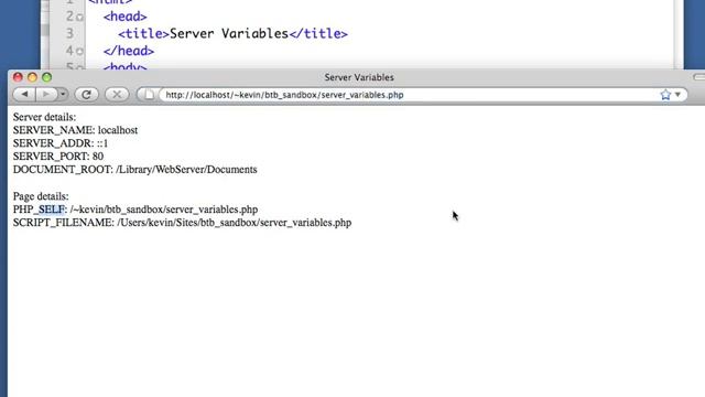 02 05 Setting server and request variables смотреть онлайн