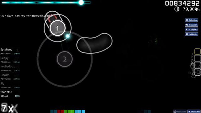 osu! 110 часов спустя (переход на планшет) смотреть онлайн