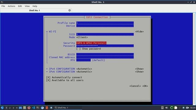 Настройка WiFi в Lubuntu смотреть онлайн