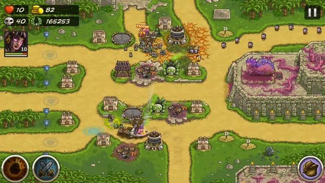 Kingdom Rush Frontiers Temple of Evil 69Wave No item смотреть онлайн