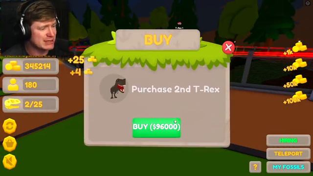 I Finished the GREATEST DINOSAUR ZOO EVER in ROBLOX смотреть онлайн