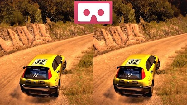 Colin McRae Dirt 3D VR video 3D SBS VR Box google cardboard