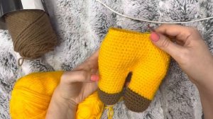 Жираф крючком, МК игрушка амигуруми. Часть Третья