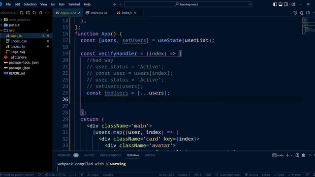 React JS - Passing data Child to Parent functional components || Hindi || Coding Scenes смотреть онлайн