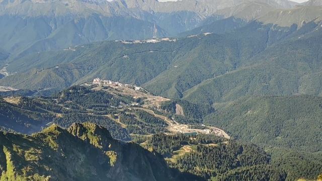 Роза Хутор. Олимпийская деревня. Родельбан. Парк водопадов. Роза Пик. Каменный столб.