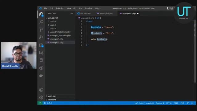Aula IV - Introdução a Linguagem PHP смотреть онлайн