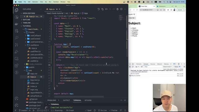 React Hook Tutorial смотреть онлайн