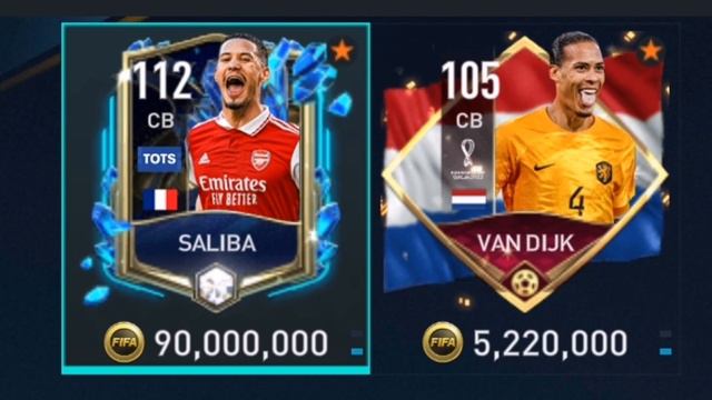 fifa mobile best deffenders william saliba vs van dijk liverpool vs arsenal смотреть онлайн