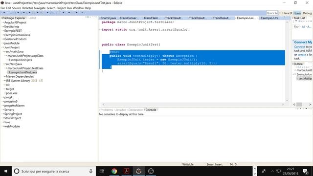 Test unitari - JUNIT4 смотреть онлайн