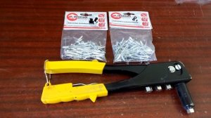 Заклепочник ручной, обзор и принцип работы