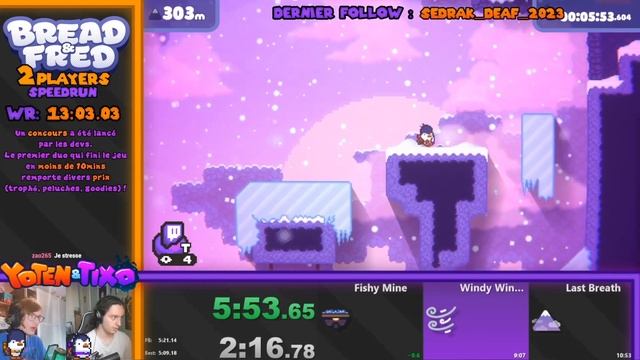 Bread & Fred | WORLD RECORD | Speedrun 2 Players Assists Any% [9:52.77] смотреть онлайн