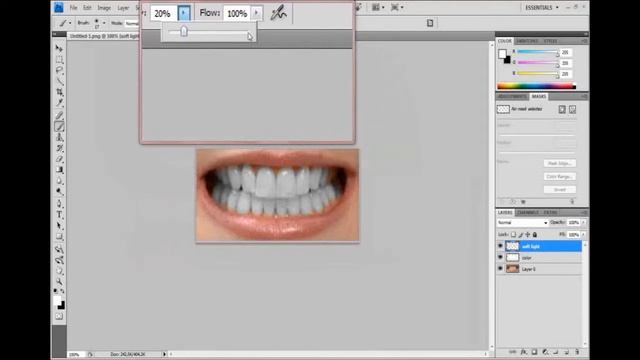 Clareando os dentes no adobe Photoshop CS4 смотреть онлайн