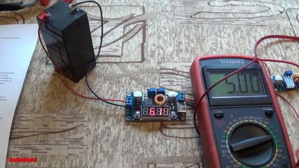 Классный преобразователь на XL4015E1 с регулировкой тока и напряжения