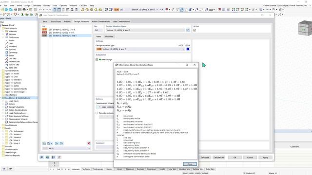 [EN] FAQ 005315 | Я не вижу случаев сейсмической нагрузки в сгенерированных мной комбинациях нагр.. смотреть онлайн