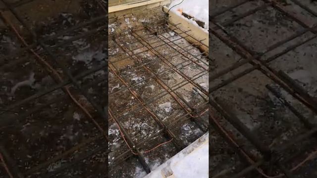 Весьегонск. Как залить и согреть бетон зимой. смотреть онлайн