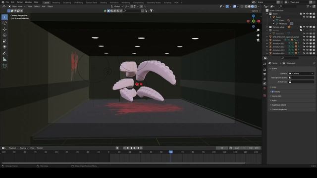 КОМНАТА В BLENDER 3D | Челлендж Бесконечный дом от Nooblender смотреть онлайн
