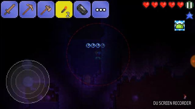 TERRARIA 1.2 ANDROID-Начало:Нашел зеркало,Построил дом,Получил от зомби #1 смотреть онлайн