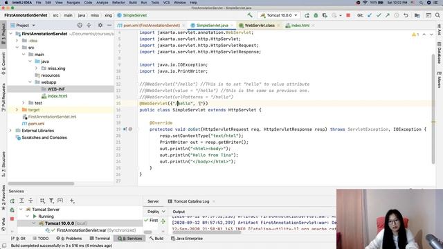 14. @WebServlet смотреть онлайн