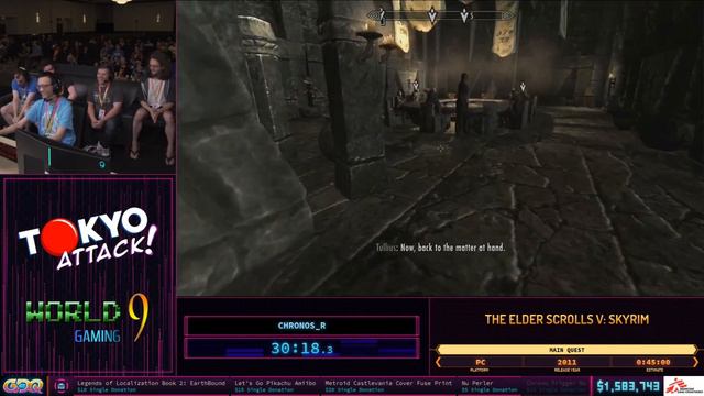 The Elder Scrolls V: Skyrim by Chronos_R in 37:24 SGDQ2019 смотреть онлайн